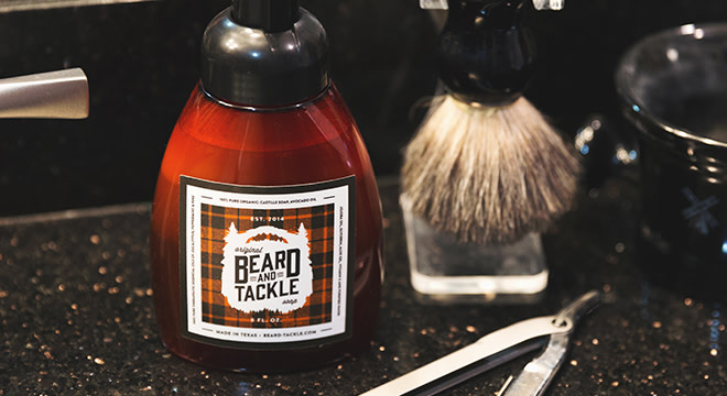 Custom liquid soap label