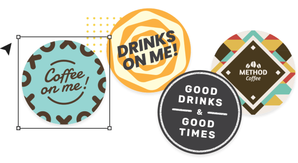 Design dessous de verre en ligne avec Studio Créez et désignez dessous de verre en ligne avec un outil appelé Studio