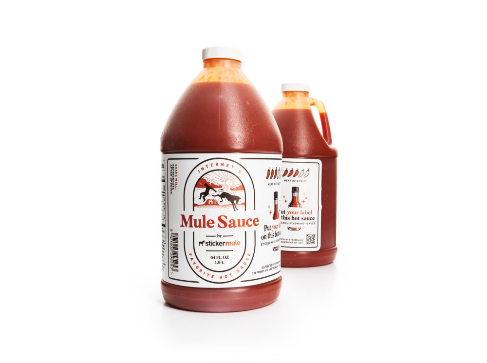 Garrafões de Mule Sauce